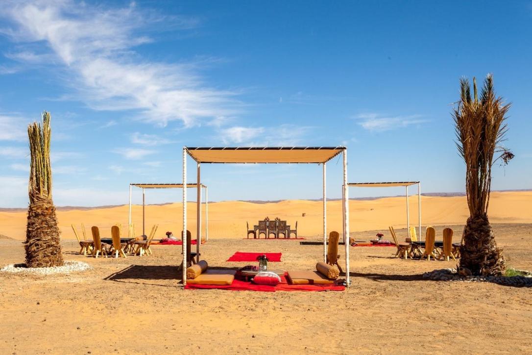 Lemnaouar Erg Camp Hotel Merzouga Exterior foto